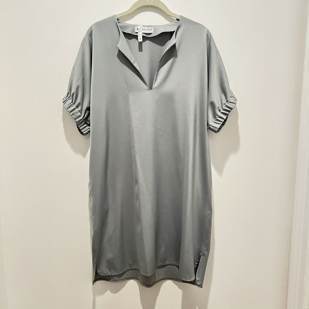 Caryn Lawn Betsy Popover Dress Sz OSFM